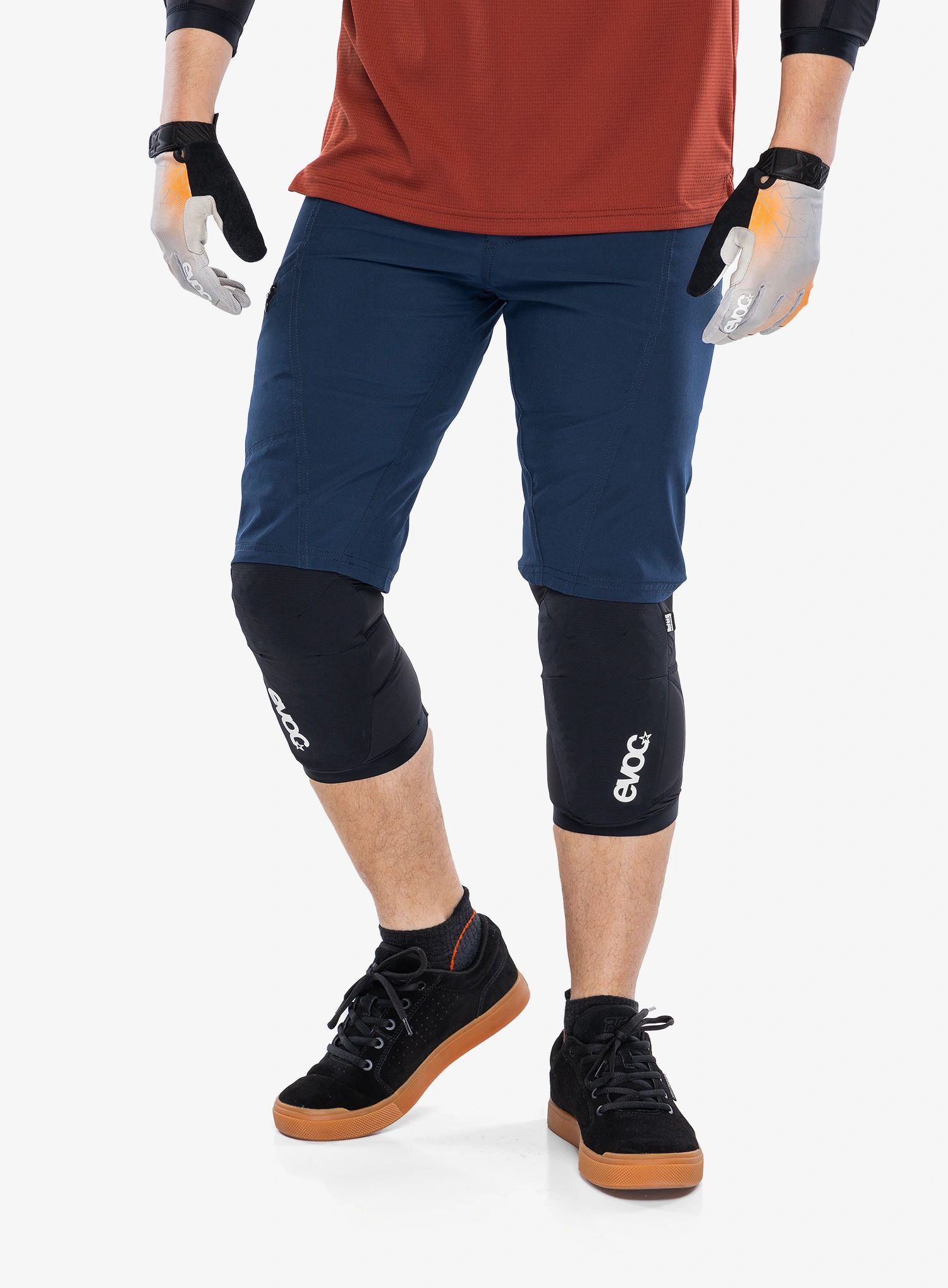 Chrániče na kolena Evoc Knee Protector LS Flex Lite - black