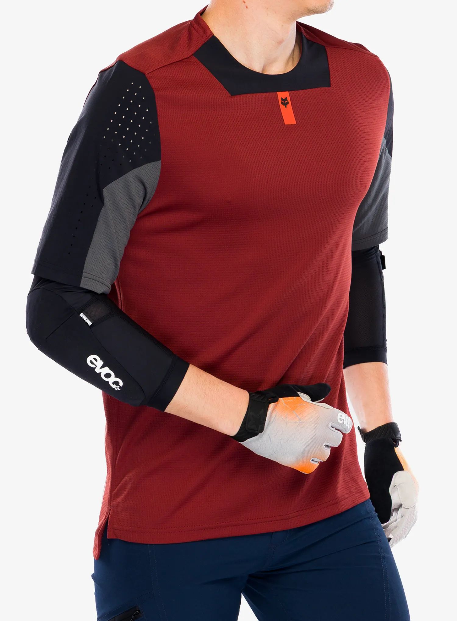Chrániče loktů na kolo Evoc Elbow Protector LS Flex Lite - black