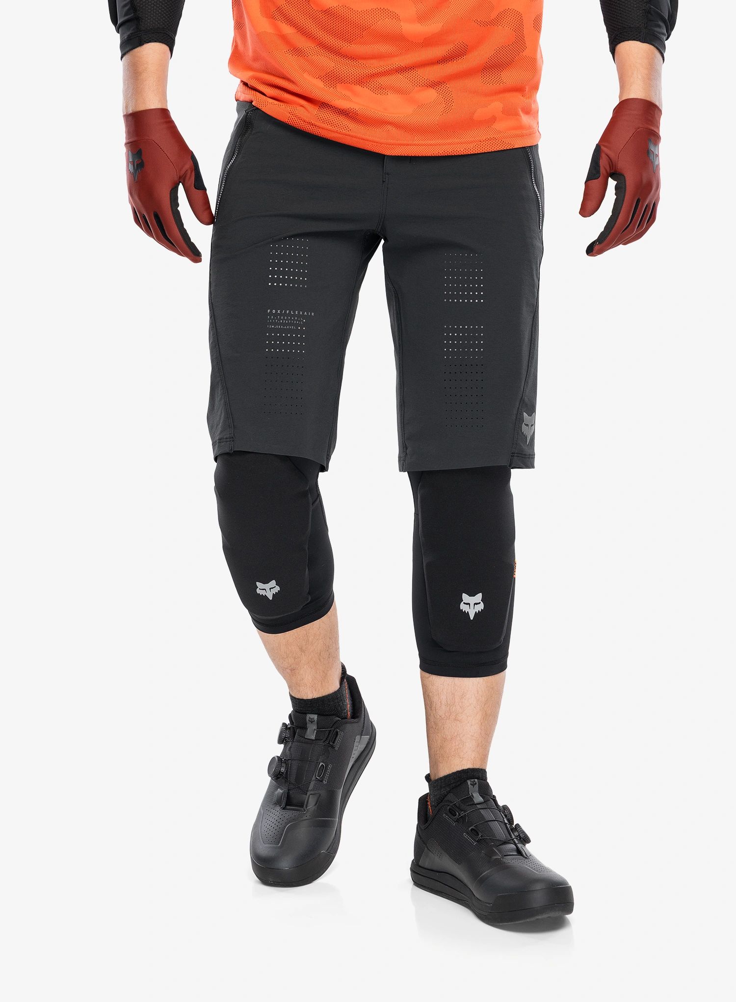 Chrániče na kolo Fox Enduro Knee Sleeve - black
