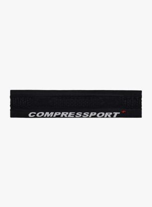 Opaska do biegania Compressport Thin Headband On/Off - black