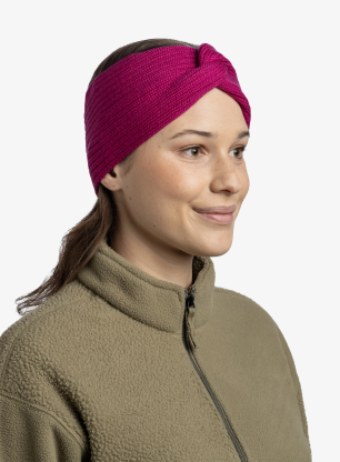 Opaska na głowę damska Buff Knitted Headband Norval - orchid