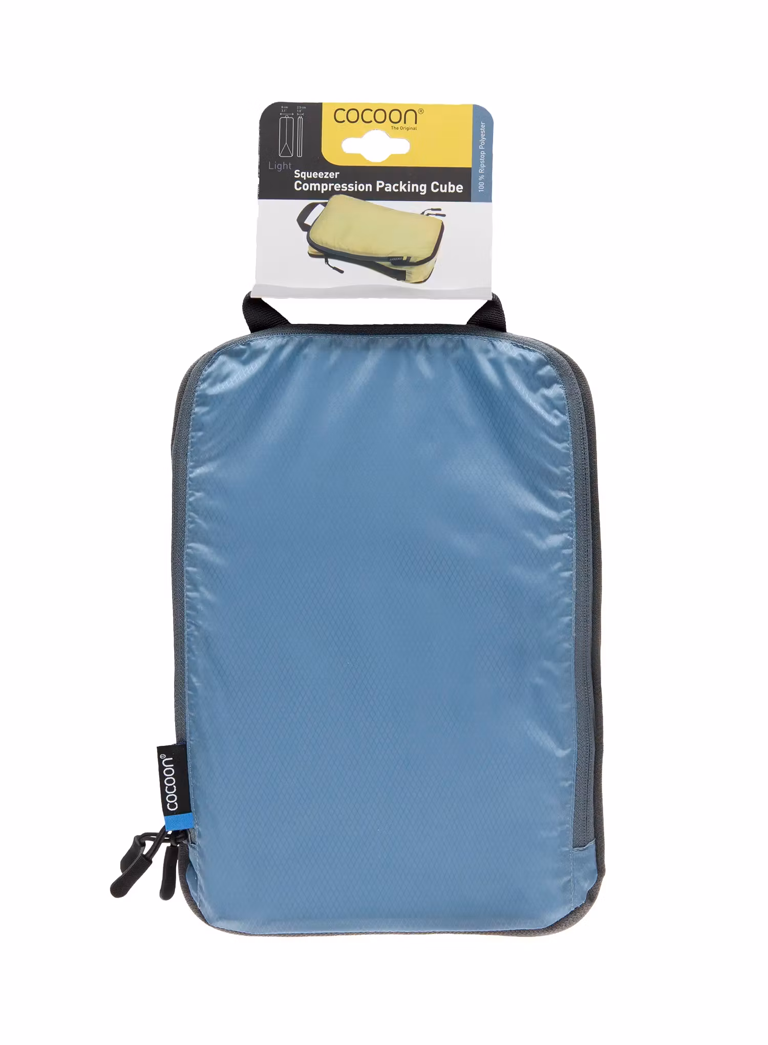 Organizer podróżny Cocoon Squeezer Compression Packing Cube Light L - ash blue