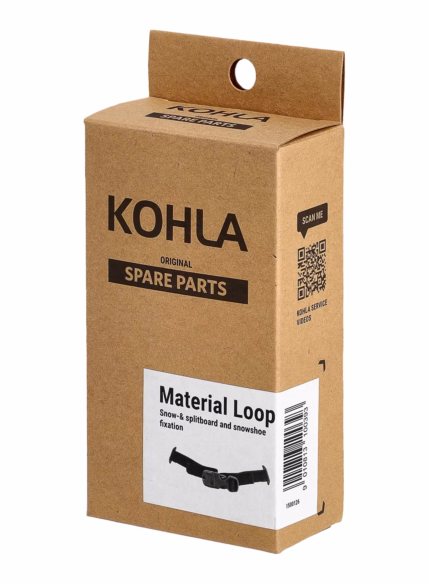 Paski mocujące Kohla Material Loop - black