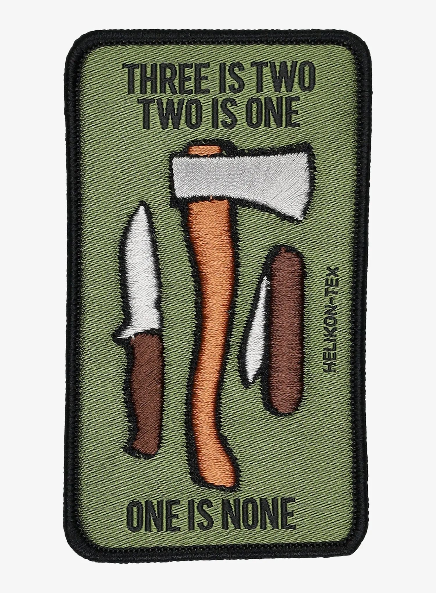 Plaketka Helikon-Tex One is none Patch - green