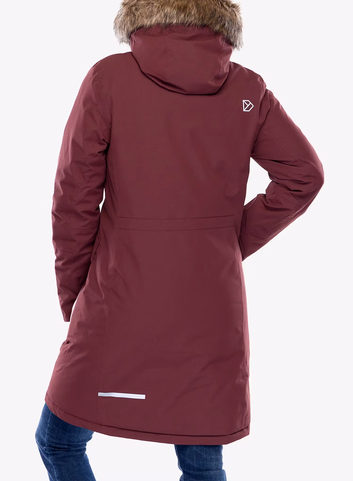 Kurtka zimowa damska Didriksons Erika Parka 3 - old rust