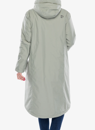 Płaszcz damski Didriksons Fara Parka - wilted leaf