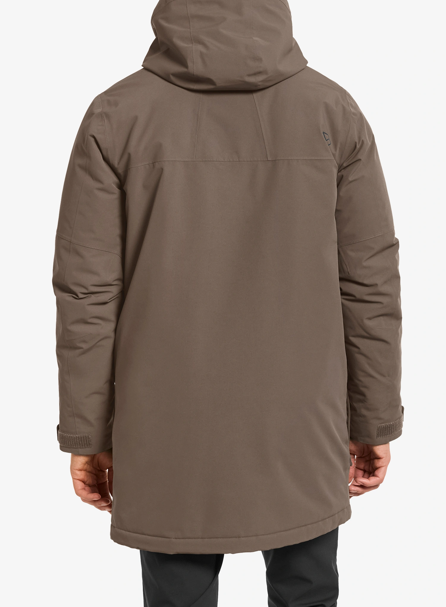 Kurtka ocieplana Didriksons Drew Parka 8 - mocha brown