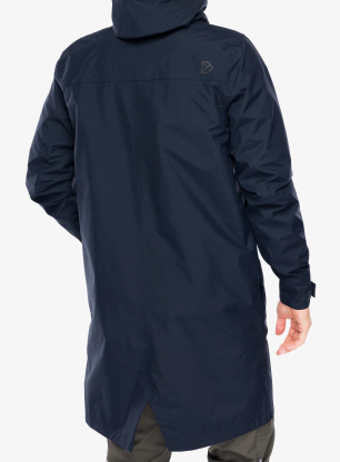 Płaszcz przeciwdeszczowy Didriksons Andreas Parka 2 - dark night blue