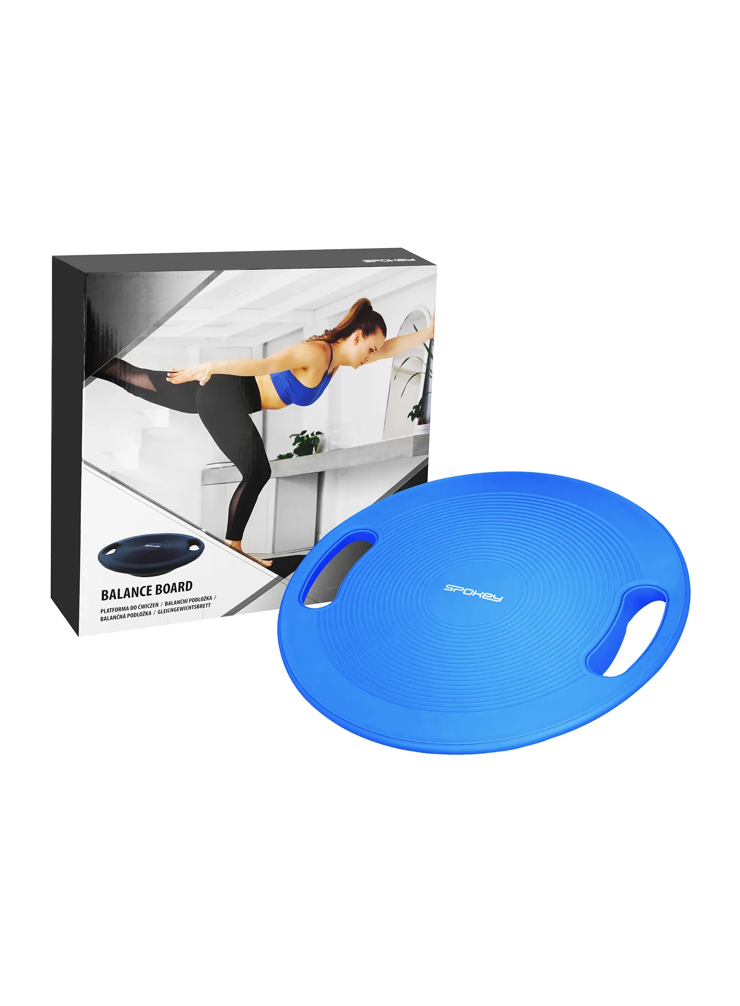 Platforma do balansowania Spokey Flat - blue