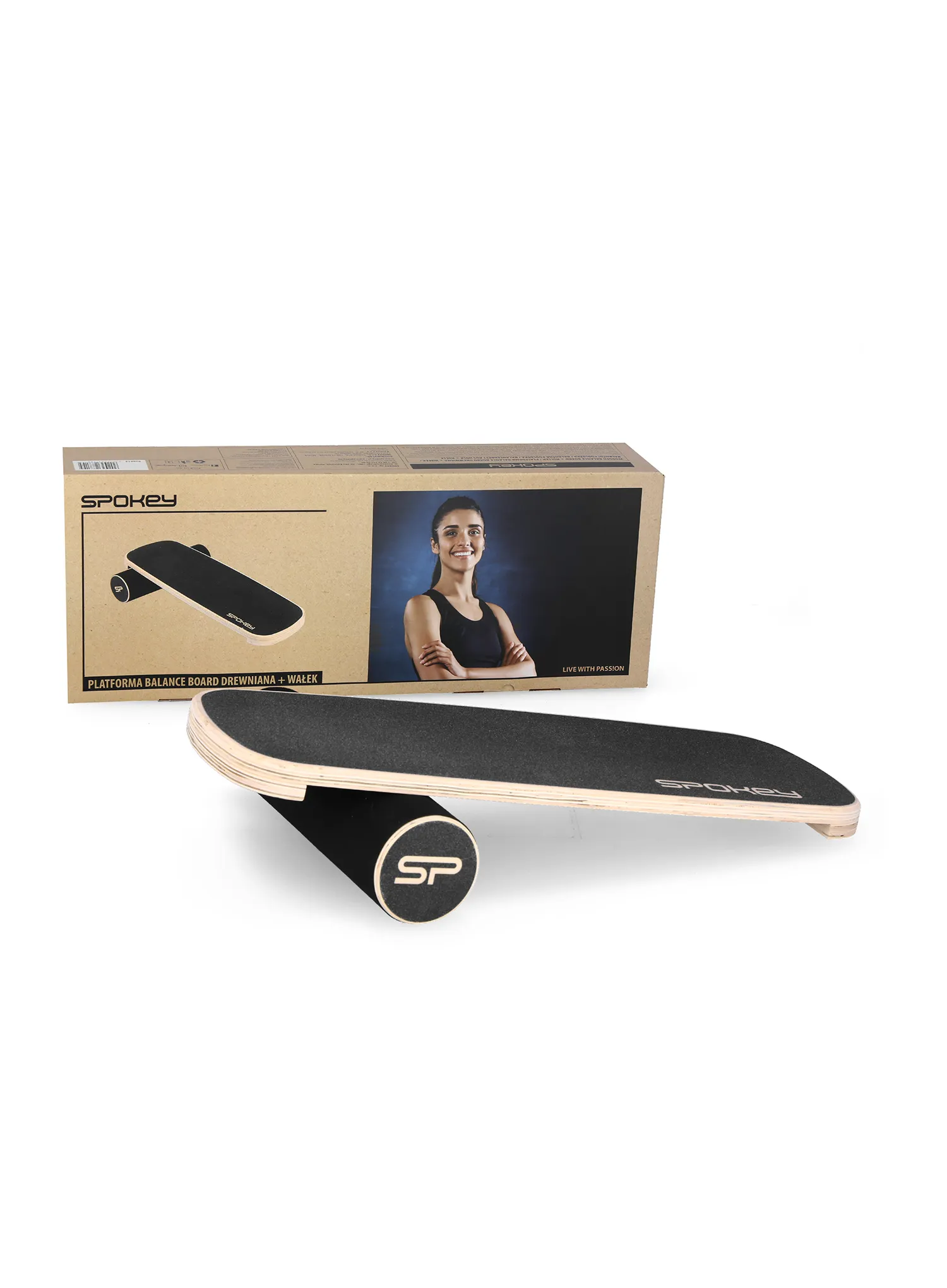 Platforma do balansowania Spokey Sway - black