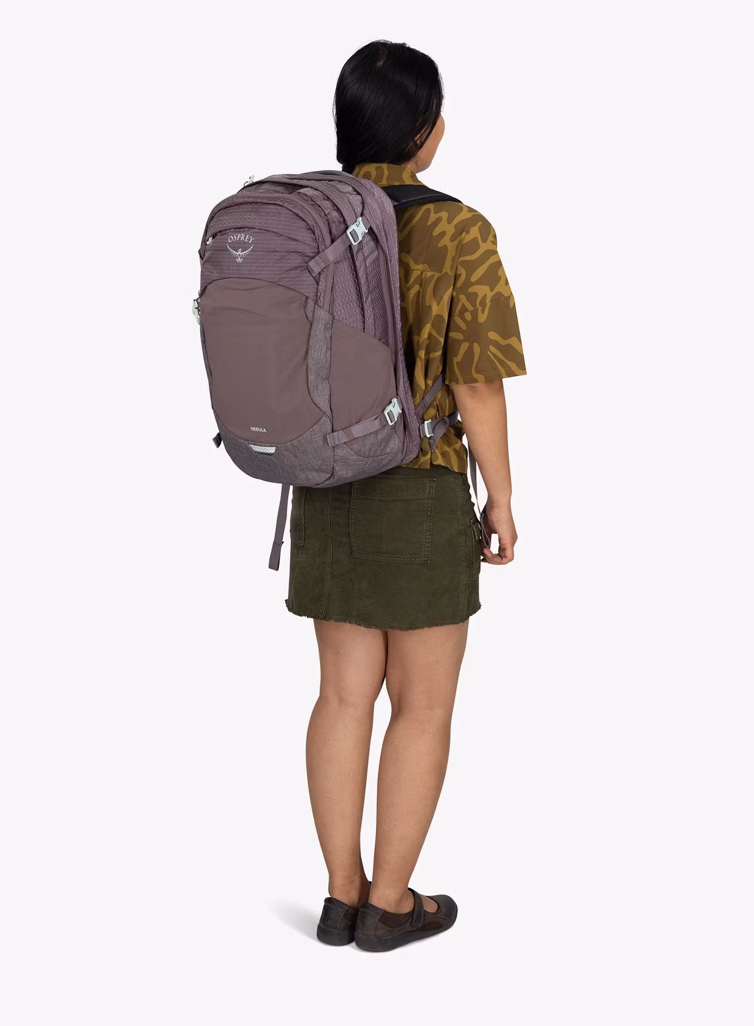 Plecak miejski Osprey Nebula - graphite/purple heather