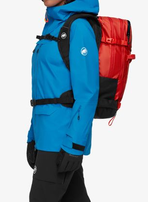 Plecak narciarski Mammut Nirvana 28 - mammut red/black
