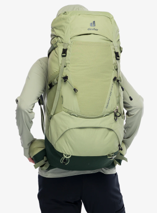 Plecak trekkingowy damski Deuter Aircontact Core 45 + 10 SL - grove/ivy