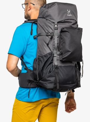 Plecak trekkingowy Haglofs VYN 55 - magnetite/true black