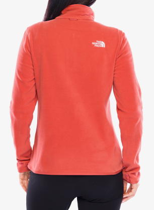 Polar damski The North Face Glacier Fleece Jacket - mars dust