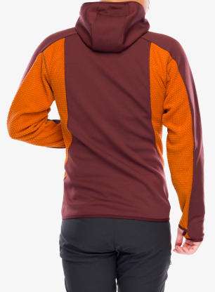 Polar Oakley Drift Tech Fleece Hoodie - grenache