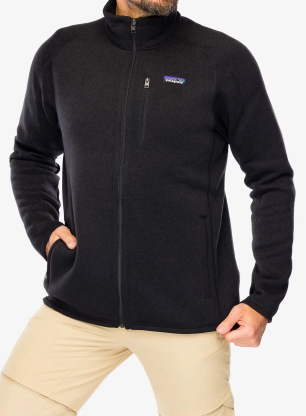 Polar Patagonia Better Sweater Jacket - black