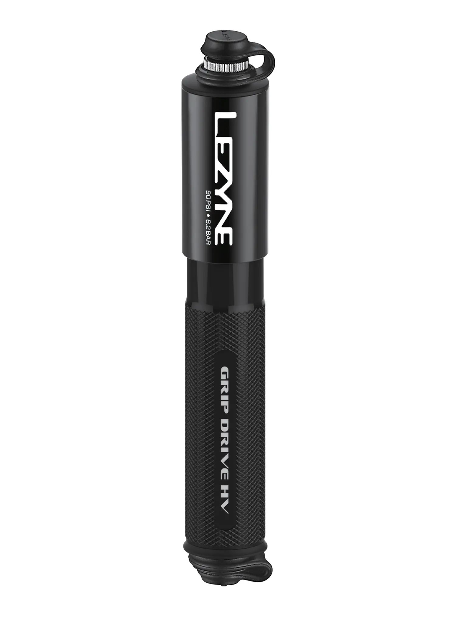 Hustilka na kolo Lezyne Grip Drive HV S - black