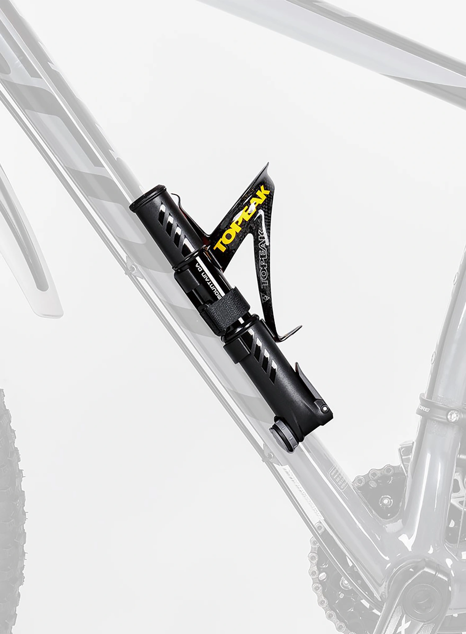 Pompka do roweru Topeak Mountain DA - black