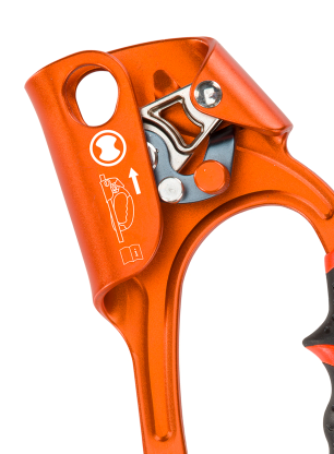 Przyrząd zaciskowy Climbing Technology/SKYLOTEC Quick-Up + Right - orange