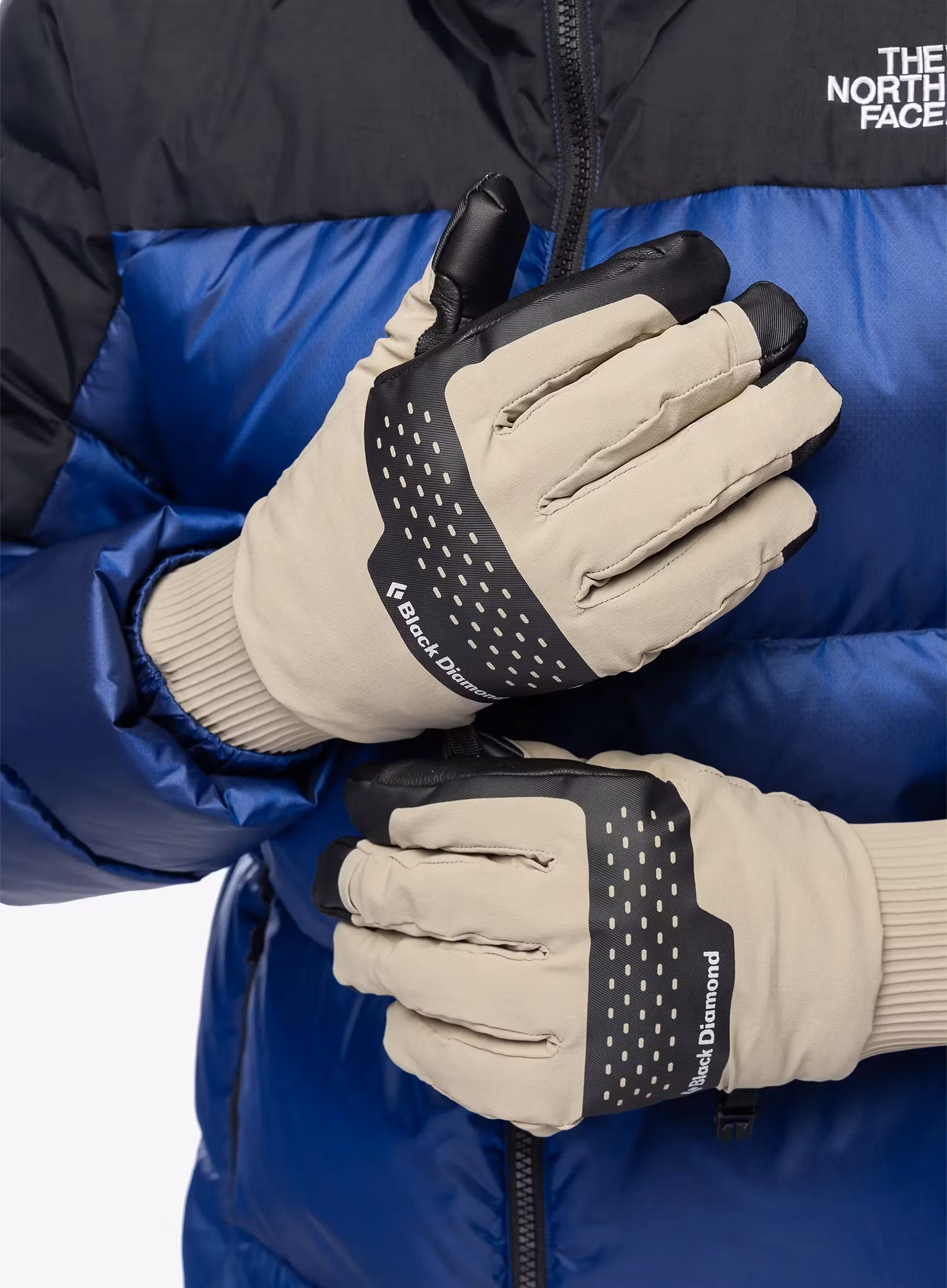 Rękawiczki Black Diamond Alpine Softshell Gloves - moonstone