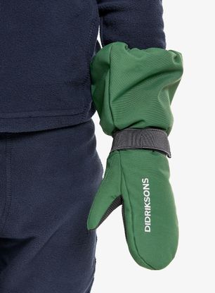 Rękawiczki dziecięce Didriksons Biggles Mittens - pine green