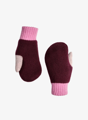 Rękawiczki dziecięce Reima Luminen - mauve pink