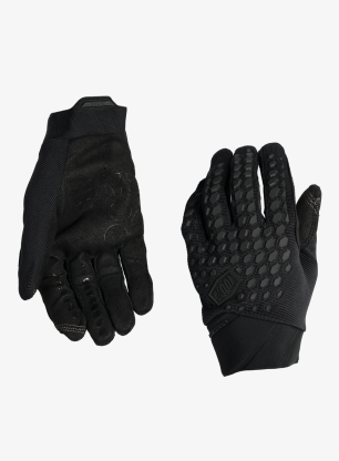 Rękawiczki rowerowe 100% Geomatic Gloves - black/charcoal