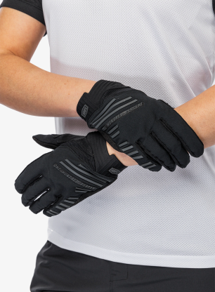 Rękawiczki rowerowe 100% R-Core Gloves - black