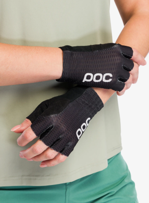 Rękawiczki rowerowe POC Agile Short Glove - uranium black