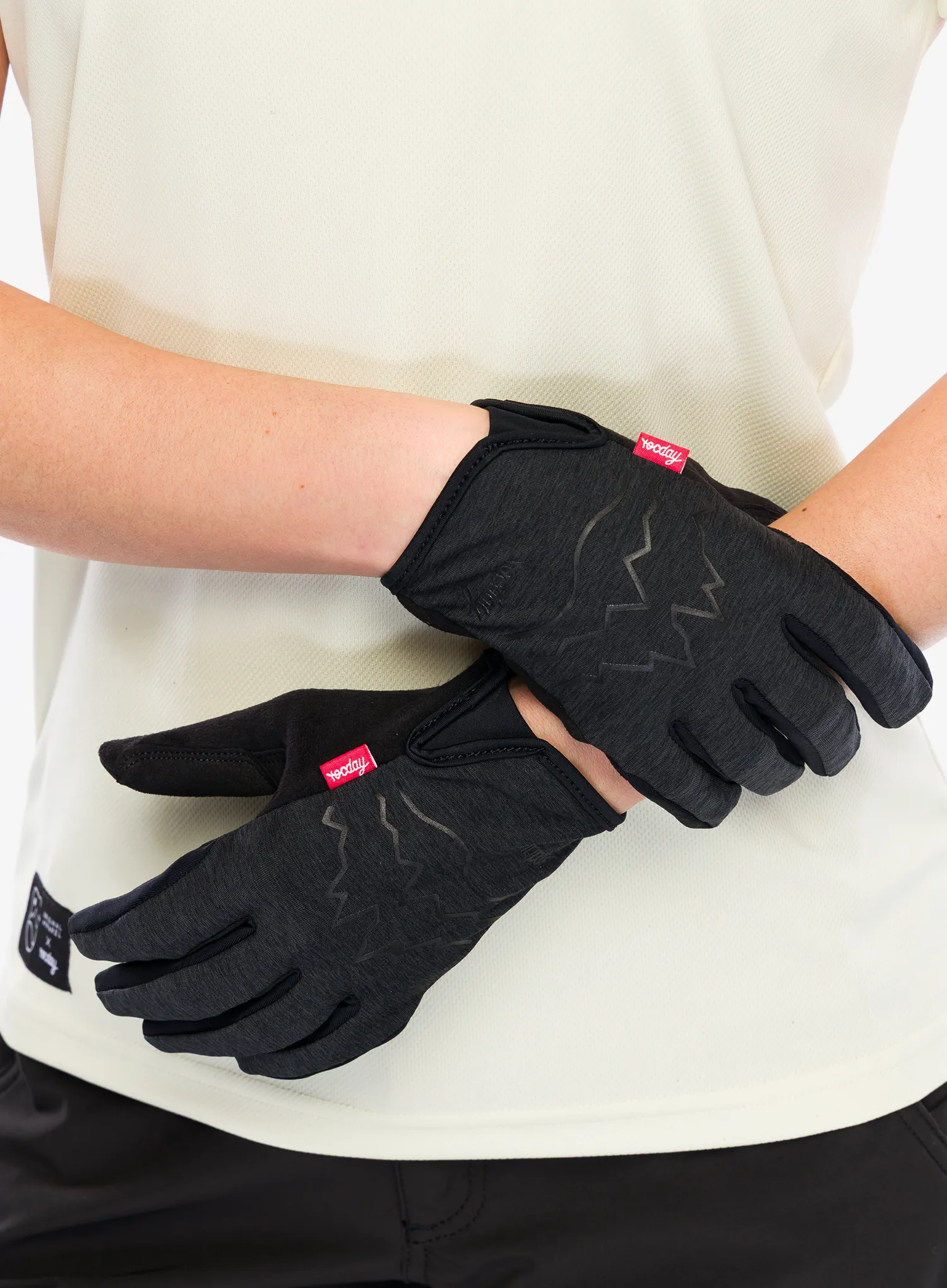 Rękawiczki rowerowe Rocday Flow V2 - black