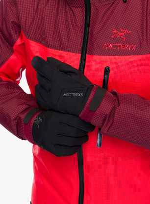 Rękawiczki softshell Arcteryx Venta Glove - black