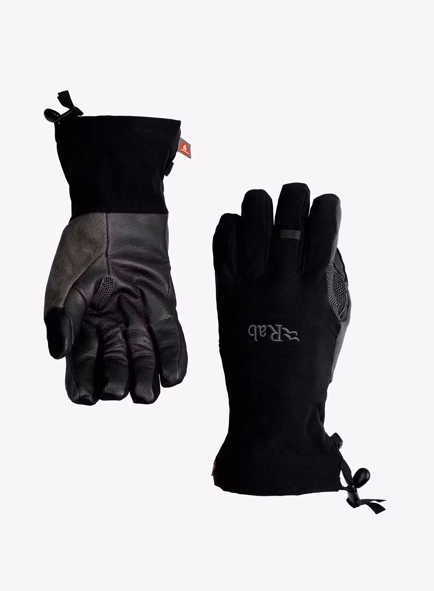 Rękawiczki softshell Rab Baltoro Gloves - black