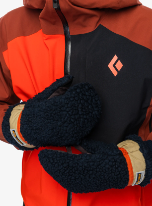 Rękawiczki wełniane Elmer EM354 Teddy Mitten - navy