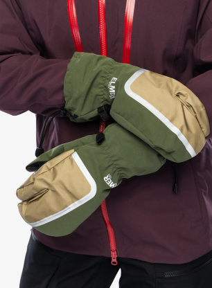 Rękawiczki wiatroszczelne Elmer EM510 Windproof Over Trigger Mitten - khaki