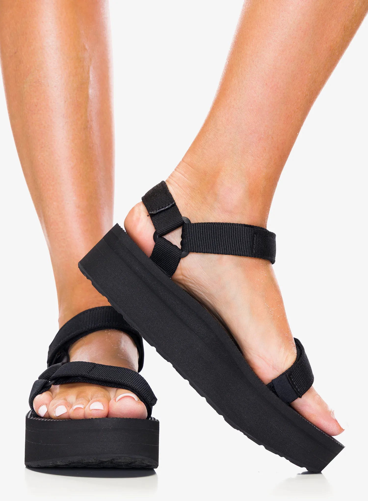 Sandały damskie Teva Flatform Universal - black