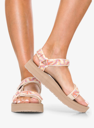 Sandały damskie Teva Midform Universal - neon fade coconut