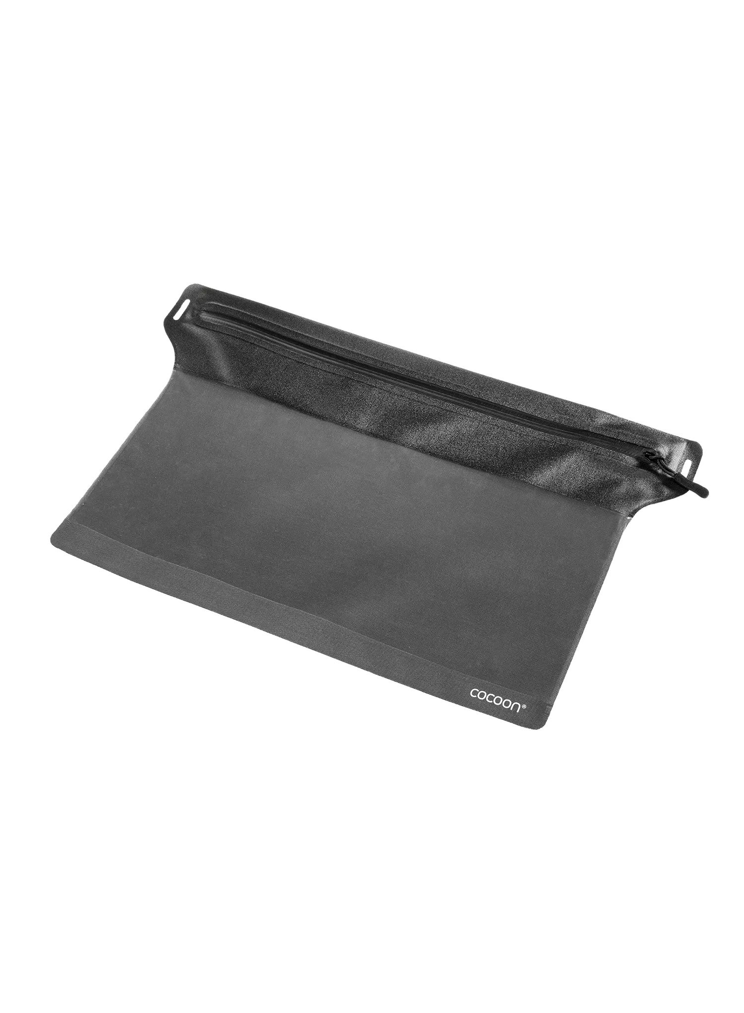 Kapsička na krk Cocoon Zippered Flat Document Bag L - grey/black