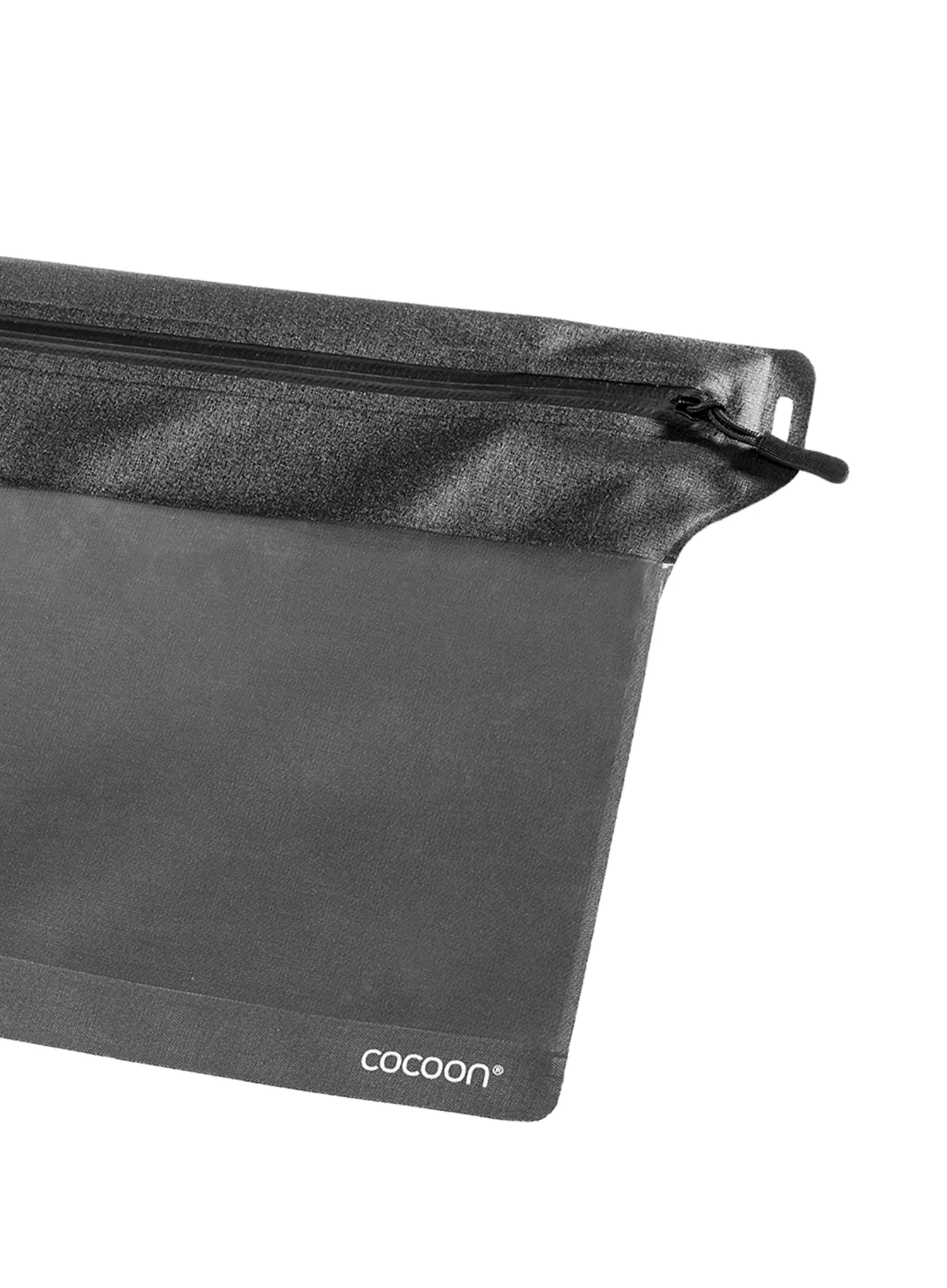 Saszetka Cocoon Zippered Flat Document Bag L - grey/black