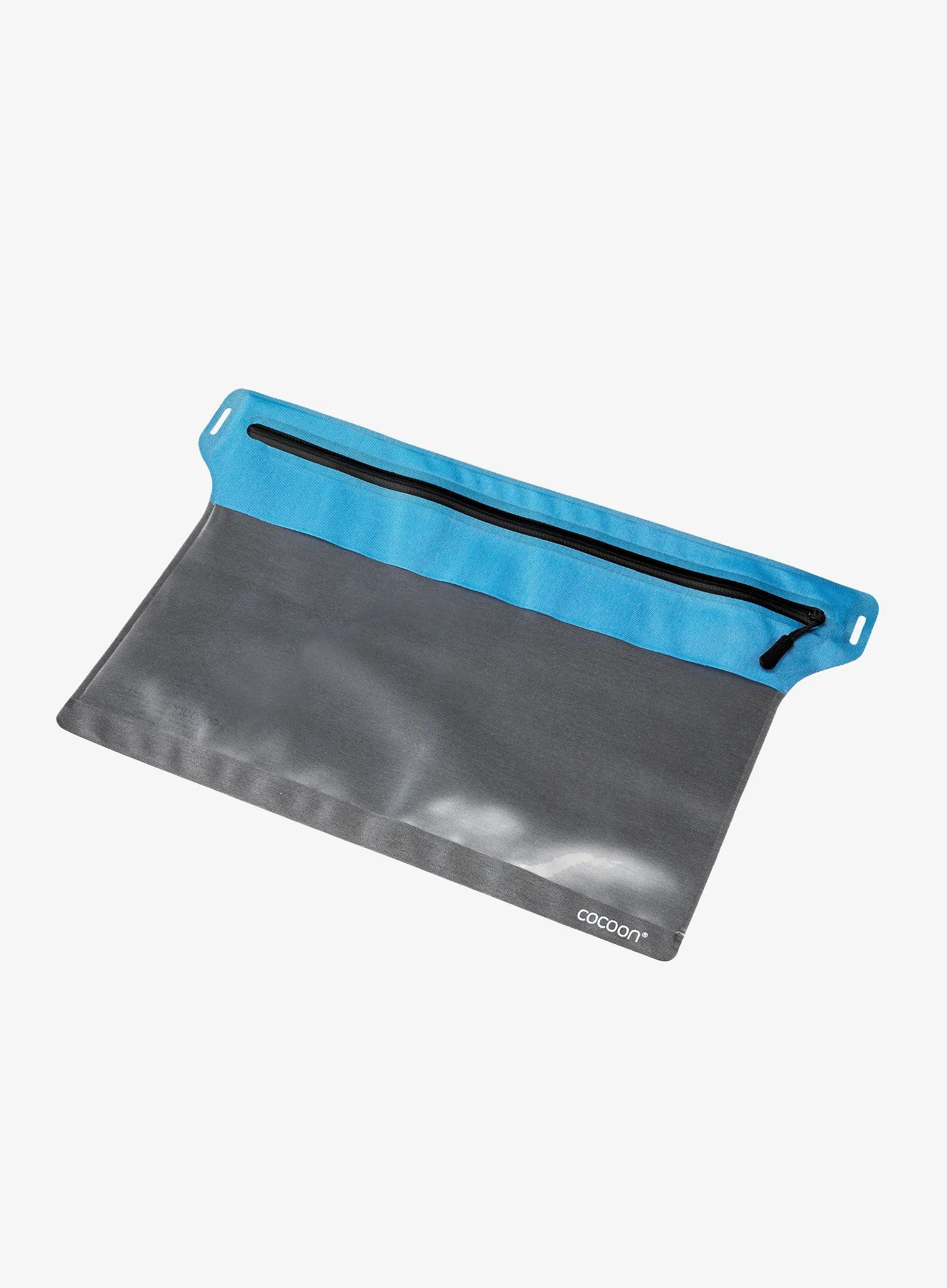 Kapsička na krk Cocoon Zippered Flat Document Bag L - grey/blue