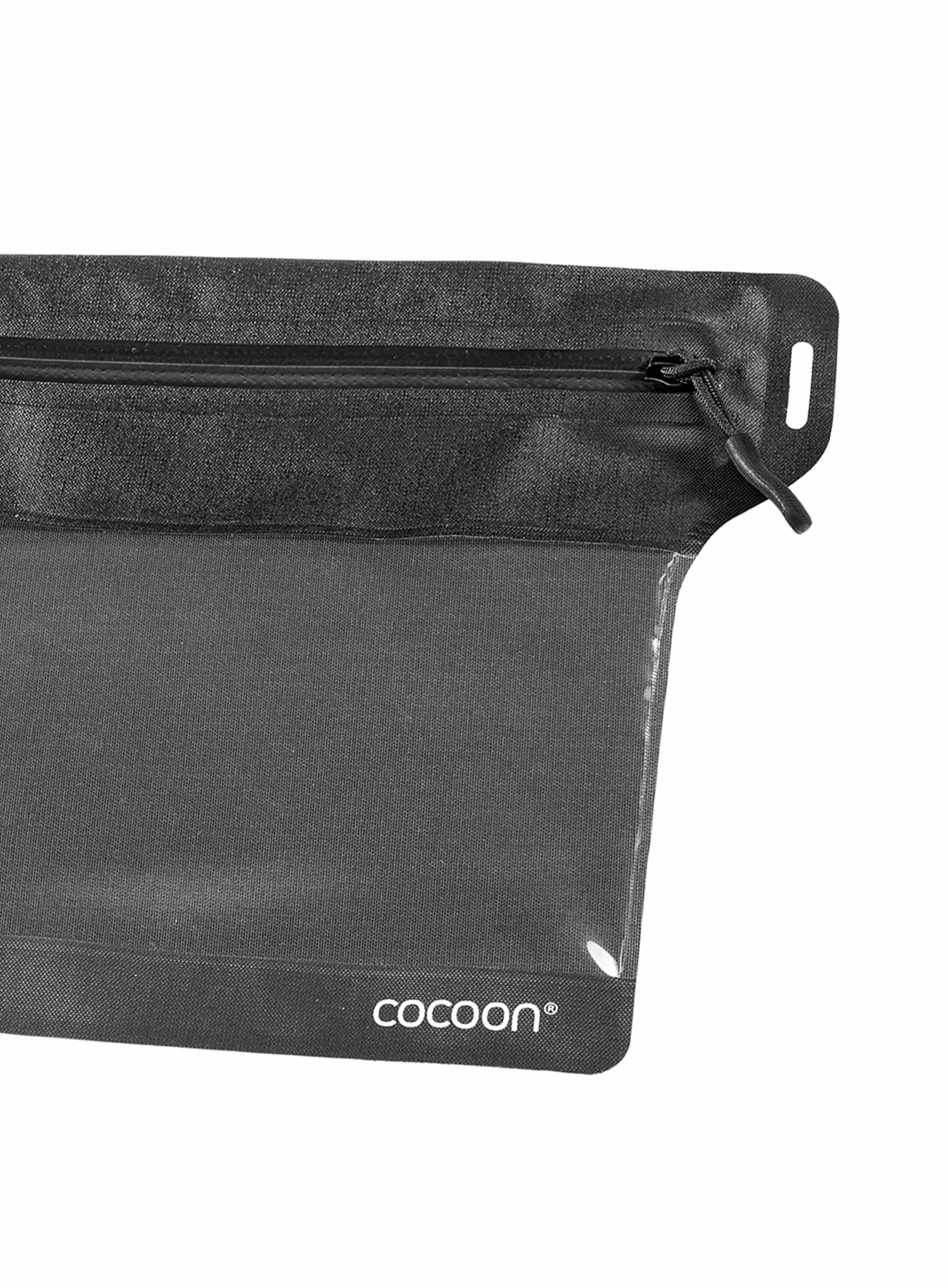 Saszetka Cocoon Zippered Flat Document Bag S - grey/black