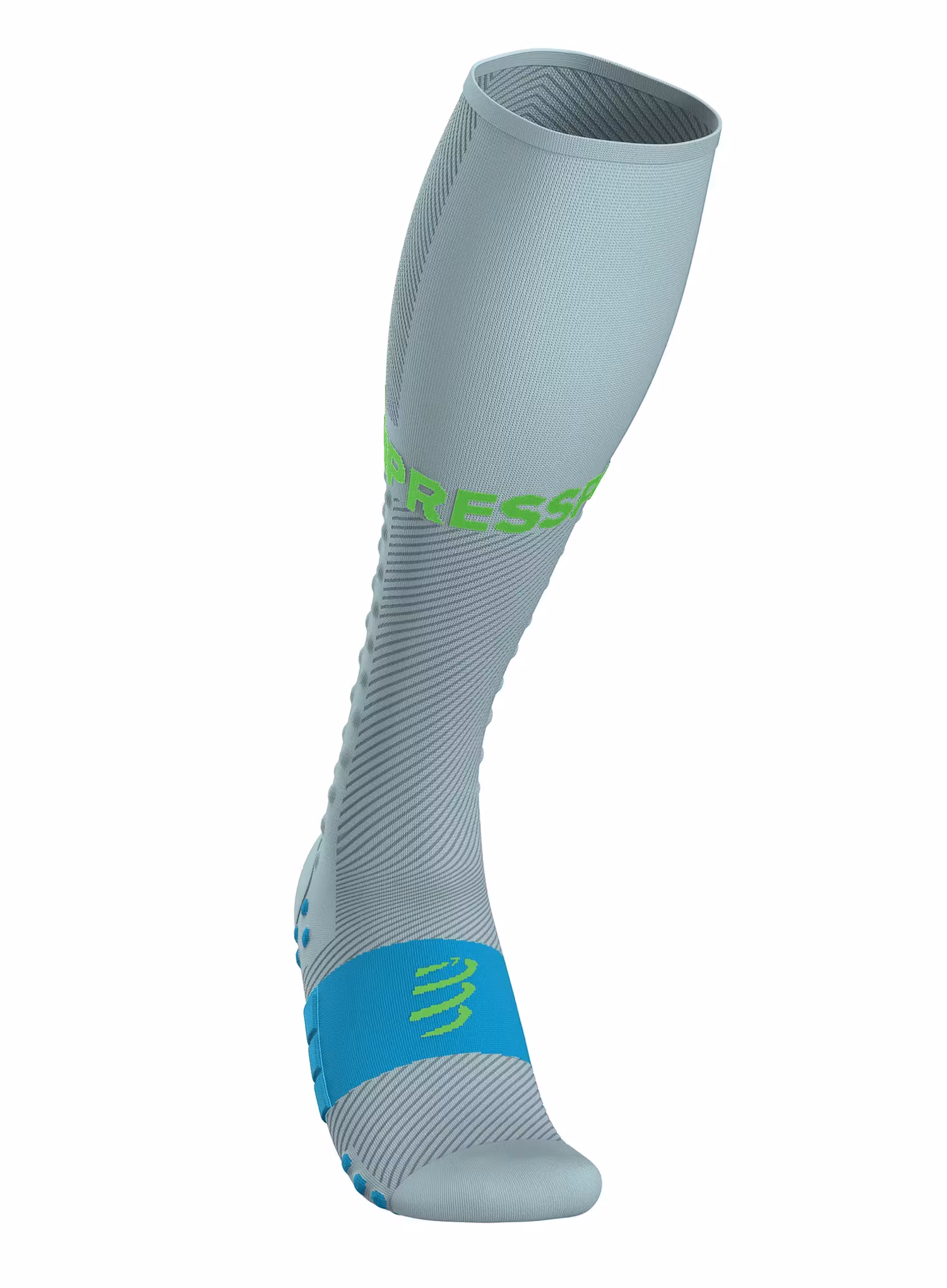 Skarpety biegowe Compressport Compression Full Socks Run - ether/norse blue