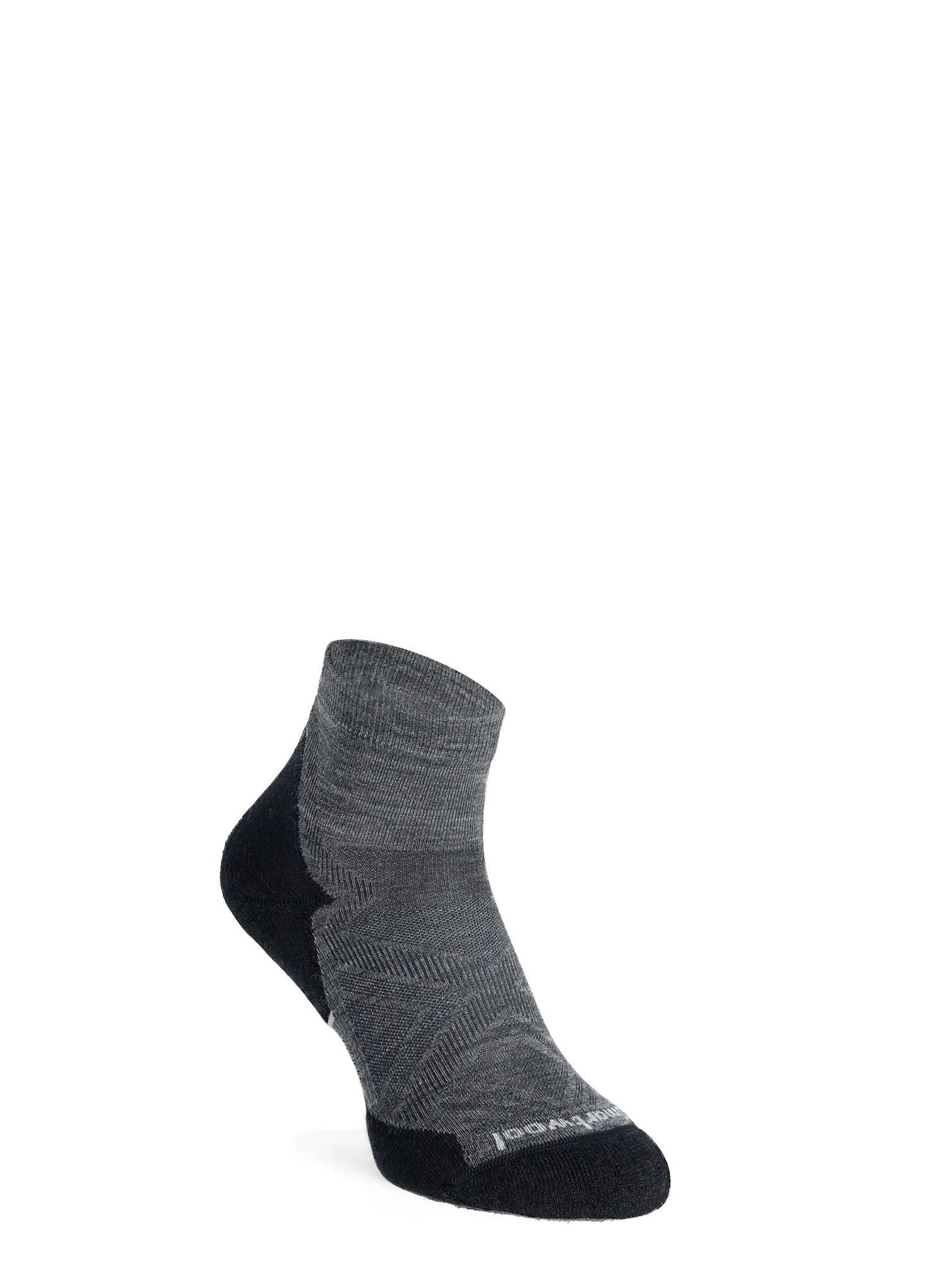 Ponožky na běhání Smartwool Run Targeted Cushion Ankle Socks - medium gray