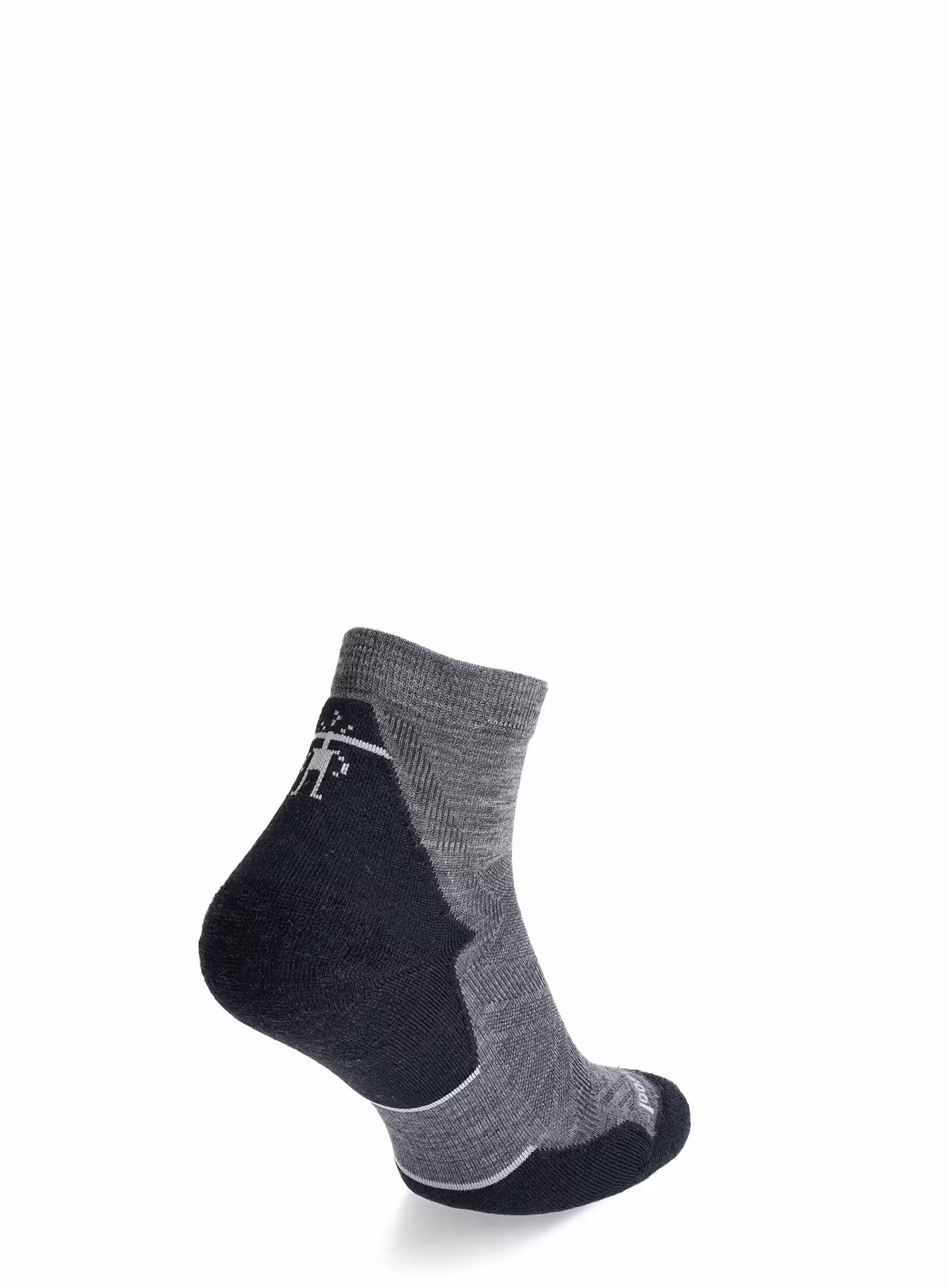 Skarpety biegowe Smartwool Run Targeted Cushion Ankle Socks - medium gray
