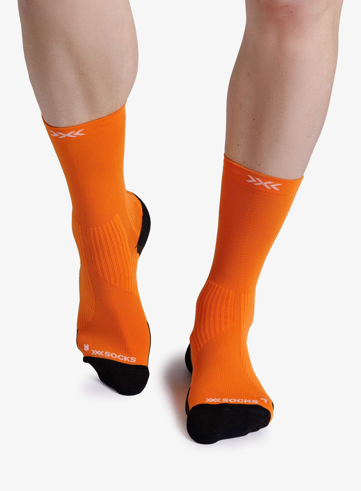 Skarpety biegowe X-Socks Trailrun Perform Crew - flame orange