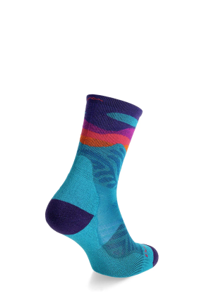 Skarpety damskie do biegania Darn Tough Mirnavated Micro Crew Ultra-Lightweight - cascade