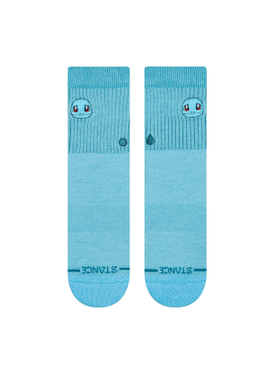 Skarpety dziecięce Stance Squirtle Kids Crew - blue