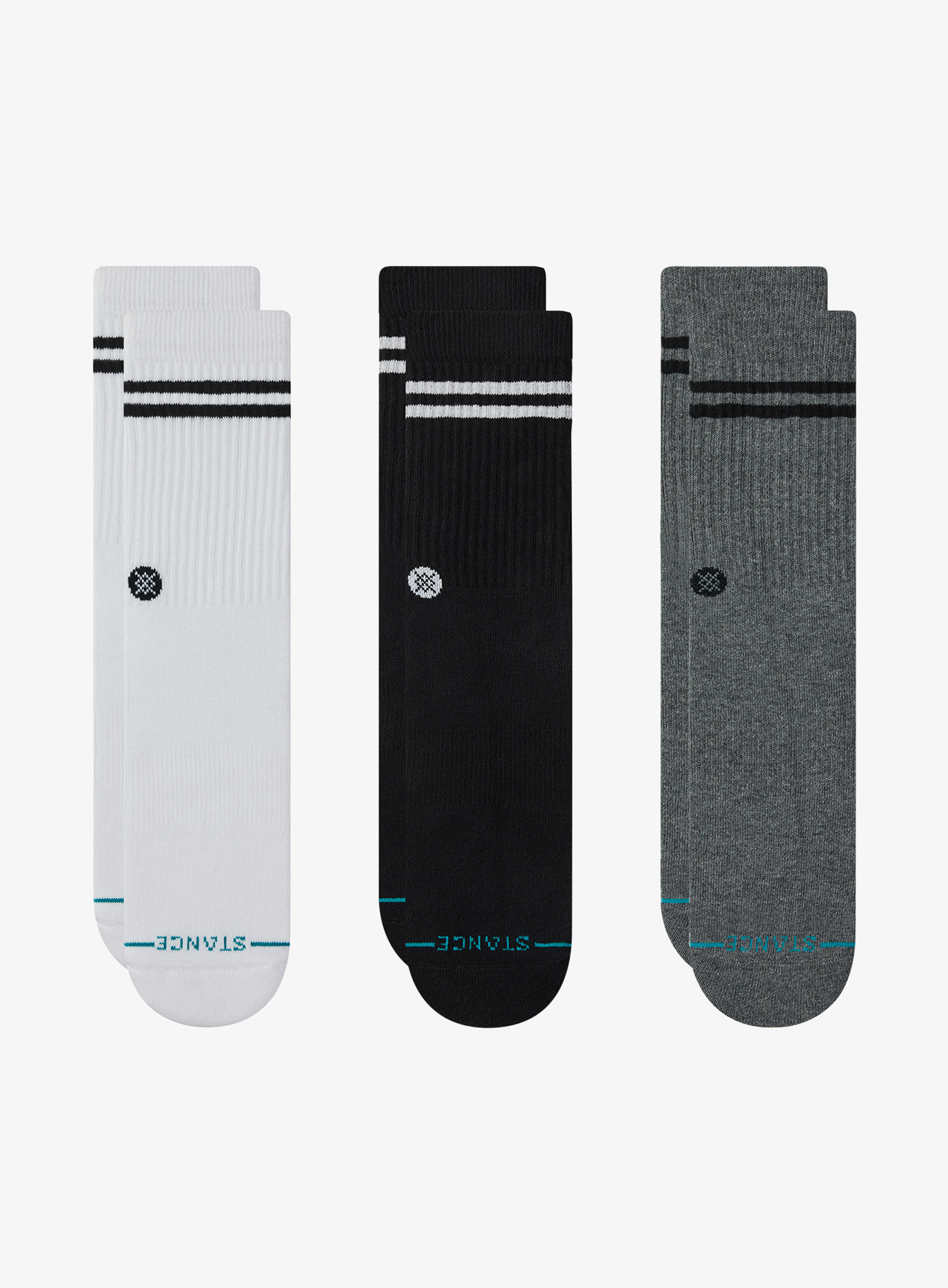 Skarpety Stance Core 3 Pack Crew Sock - multi