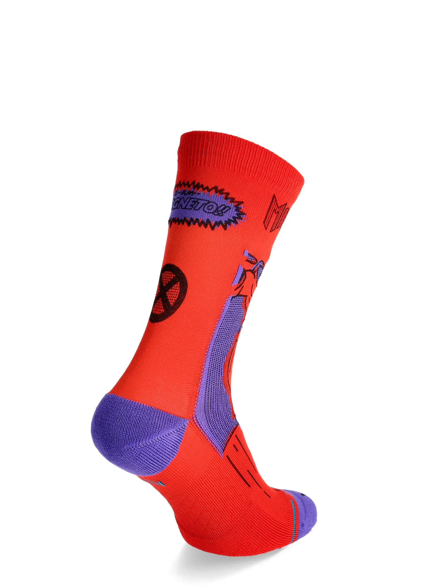 Skarpety Stance Magneto Crew - red
