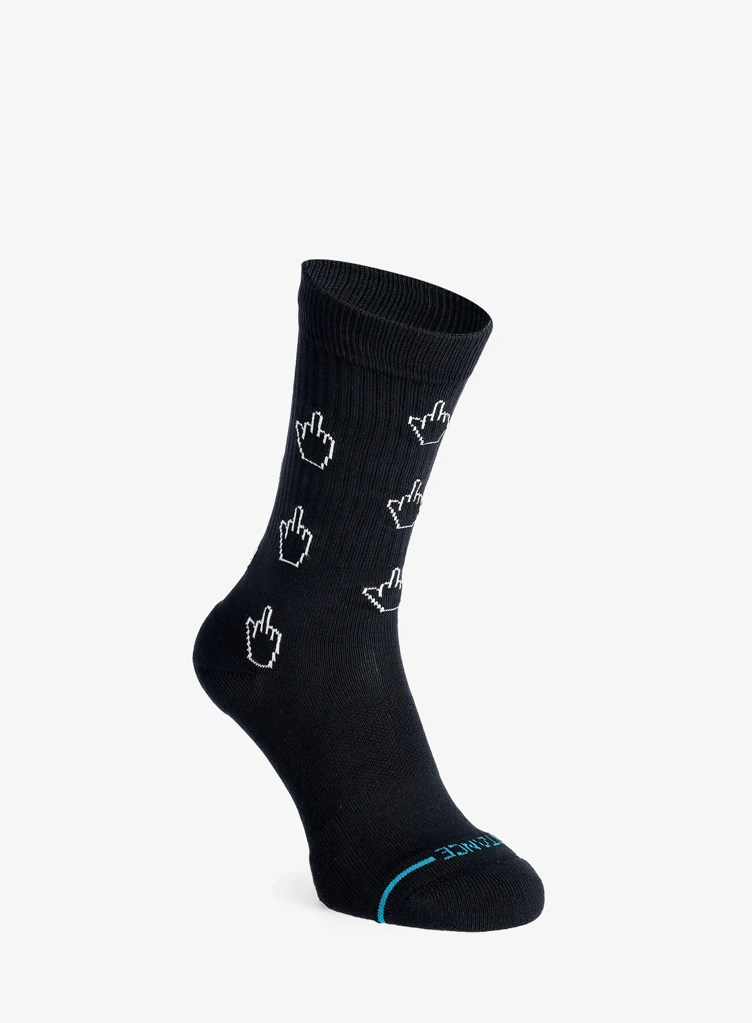 Turistické ponožky Stance Cursor Crew - black